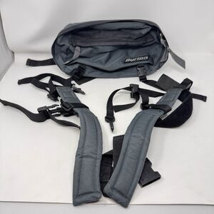 Burton Snowboards Green Waist Pack Fanny Pack Hip Bag Removable Backpack Straps